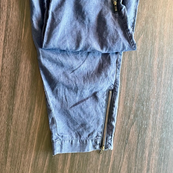 Michael Stars Linen Ankle Pant - Picture 2 of 4